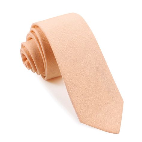 Men's Skinny Ties 6CM Dusty Peach Slub Linen Skinny Tie Peach Tie, Dusty Peach, Lapel Flower, Slim Tie, Wedding Groomsmen, Tie Men's, Pink Tie, Pink Ties, Sunday Brunch