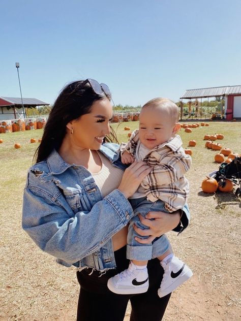 Pumpkin Patch Infant Photos, Fall Photoshoot Outfits Family Pumpkin Patch, Mother Daughter Pumpkin Patch Pictures, Pumpkin Patch With Baby, Mom And Son Pumpkin Patch Pictures, Mom And Baby Pumpkin Patch Pictures, Baby Boy Pumpkin Patch, Pumpkin Patch Outfit Ideas For Family, Matching Flannel Family Pictures