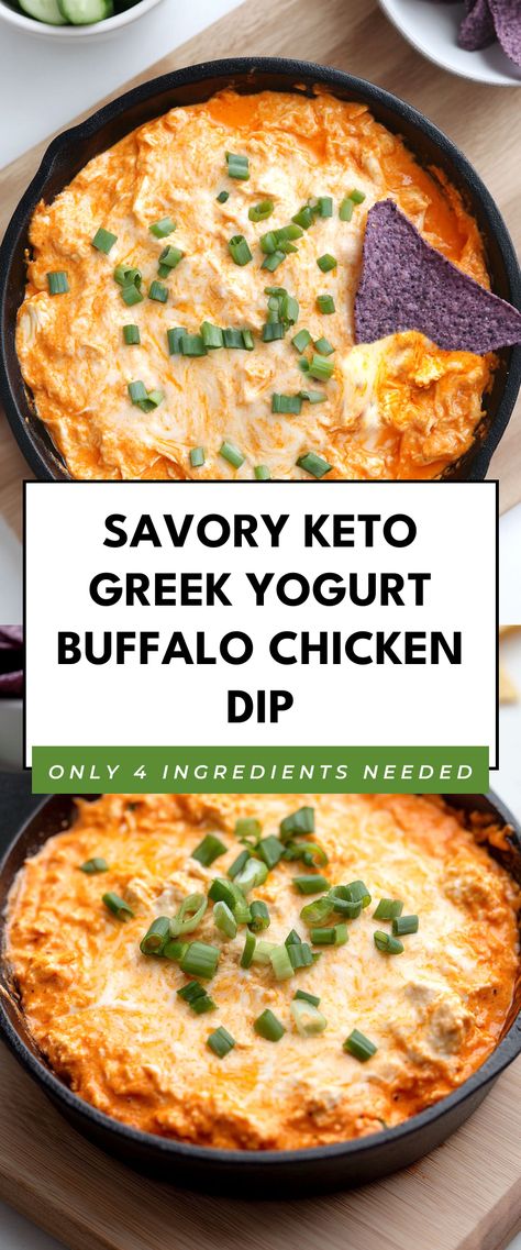 Image for Savory Keto Greek Yogurt Buffalo Chicken Dip Keto Friendly Dips, Greek Yogurt Appetizer Recipes, Greek Yogurt Buffalo Chicken Dip, Keto Recipes With Greek Yogurt, Buffalo Chicken Dip Greek Yogurt, Keto Greek Yogurt Recipes, Buffalo Chicken Dip Healthy, Keto Dip Recipes, Yogurt Buffalo Chicken Dip