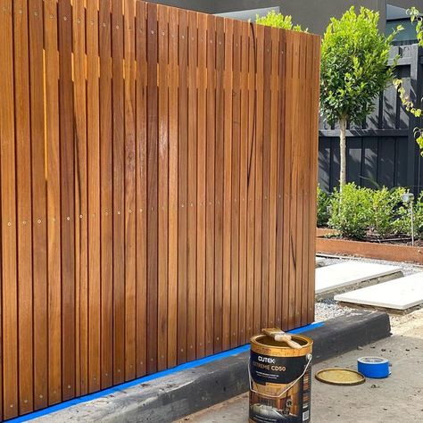 Outdoor Inspirations, Wood Fence, Garden Fence, Outdoor Storage Box, Fence, Landscaping, Stain, Outdoor Furniture, Screen