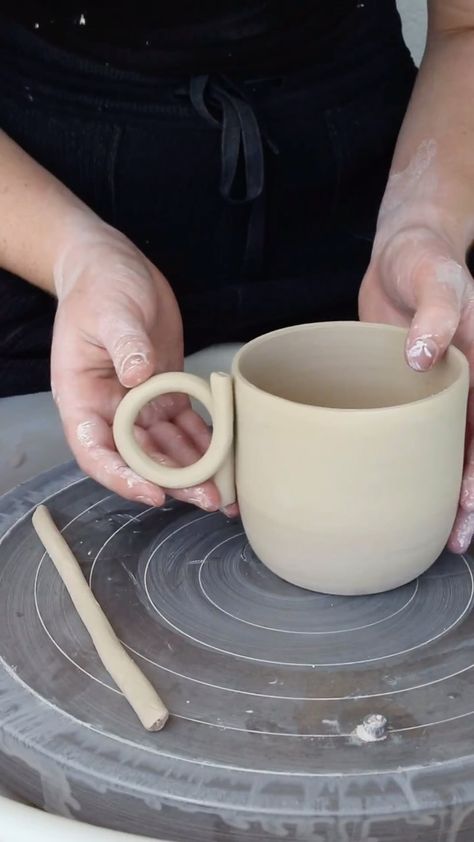 SALT & LIGHT ceramics | attaching handles is usually my least favorite part of the mug making process, but i’m learning that slow and steady really does win the... | Instagram Salt Light, Slow And Steady, Ziplock Bag, Pottery Ceramics, Least Favorite, Stoneware Pottery, Plastic Wrap, The Race, 1 Or 2