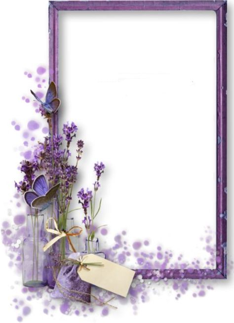 Lavender Border A4 Size Paper Border Design Flower, Lavender Border, Shein Gift Card, Flower Background Design, Wedding Card Frames, Floral Cards Design, Flower Graphic Design, Happy Birthday Frame, Paper Background Design