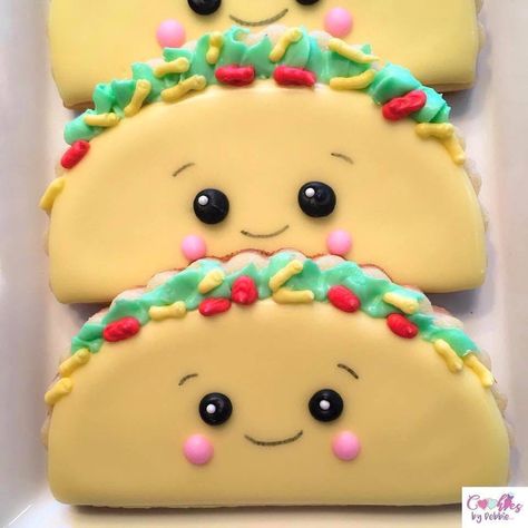 Cookie Bar Party, Mayo Cookies, Cookies Board, Ideas For Cupcakes, Cookie Recipes Decorating, Taco Twosday, Fiesta Shower, Cupcake Drawing, Butter Cupcakes