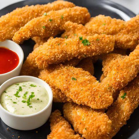 Chicken tenders are a delicious appetiser that are great as a kids’ snack or as part of a meal. To make the perfect chicken tenders, it is important to bear in mind a few things. There are many names for chicken tenders such as chicken goujons or chicken fingers. However, chicken tenders are specifically made […] The post Chicken Tenders appeared first on Scrumptiously. Juicy Chicken Tenders, Chicken Goujons, Chicken Tenders Recipe, Perfect Chicken, Chicken Tender Recipes, Chicken Fingers, Ramadan Recipes, Cheesy Chicken, 30 Minute Meals