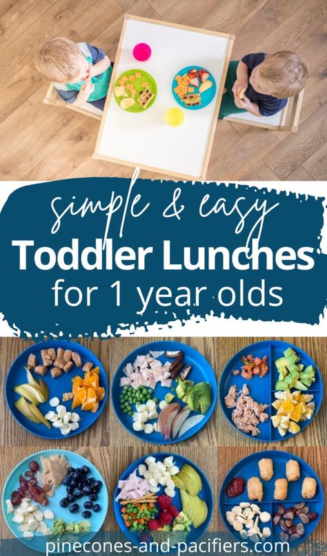 27 Easy Toddler Lunch Ideas For 1-year-olds - Pinecones & Pacifiers Easy Toddler Lunch Ideas, One Year Old Foods, Broccoli Grilled, Toddler Lunch Ideas, Easy Toddler Lunches, Toddler Meal Ideas, Baby Lunch, Toddler Lunch, Easy Toddler Meals