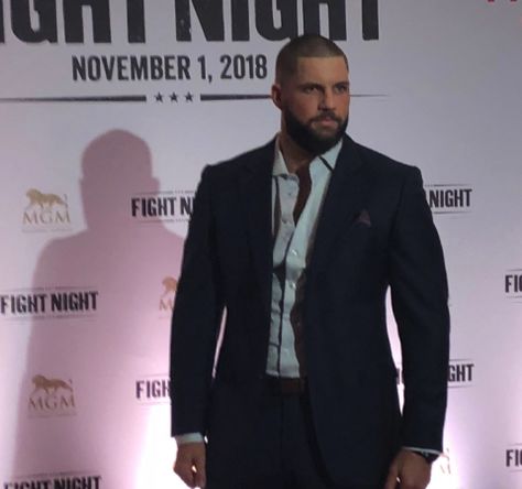 Creed 2 | Florian Munteanu (Viktor Drago) Talks Upcoming Film: Florian Munteanu hit the…| allthebelts.com #allthebelts #boxing #boxingnews Creed 2 Viktor Drago, Florian Muntaneau, Viktor Drago, Beard Boy, Now And Then Movie, Hate Men, Fashion Suits For Men, Upcoming Films, Military Men