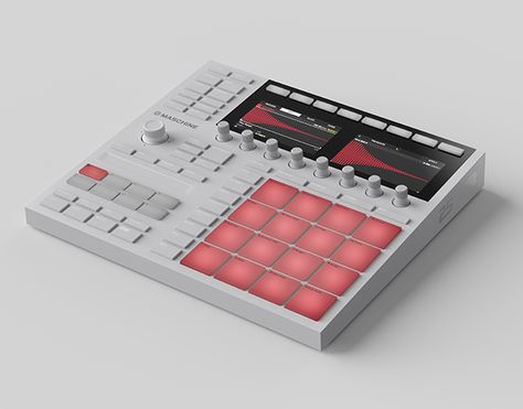 Maschine Mk3, Mixer Dj, Hardware And Software, Future Gadgets, Color Pad, Native Instruments, Generative Design, Cool Tech Gadgets, Studio Gear