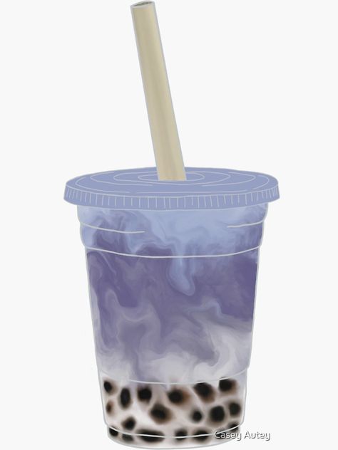 "Taro Boba Bubble Tea" Sticker for Sale by Casey Autey | Redbubble Taro Boba Tea, Boba Taro, Taro Tea, Bubble Tea Sticker, Taro Boba, Tea Stickers, Boba Bubble Tea, Boba Tea, Sticker Cute