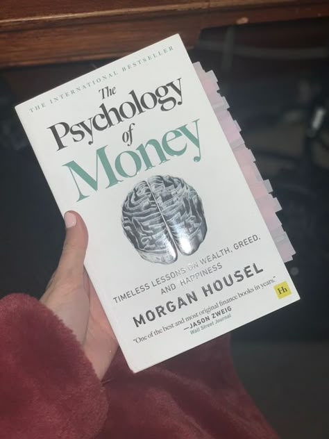 Psychology Of Money, Morgan Housel, Empowering Books, Healing Books, Improvement Books, Best Self Help Books, 100 Books To Read, Money Book, Self Development Books