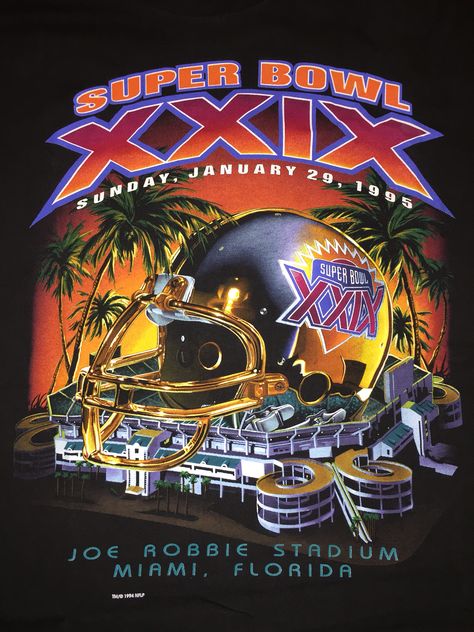 Super Bowl XXIX Super Bowl Show, Graphic Ideas, Sports Logos, Half Time, Design Posters, Superbowl Party, Ancient Greece, Sports Logo, The 90s