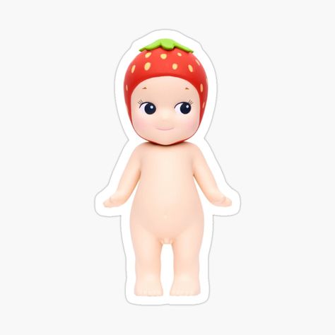 Sonny Angel Stickers Printable, Sonny Angels Stickers Printable, Sonny Angel Sticker, Sticker Template Printable, Strawberry Sonny Angel, Sonny Angel Aesthetic, Fruits Stickers, Sony Angels, Sony Angel