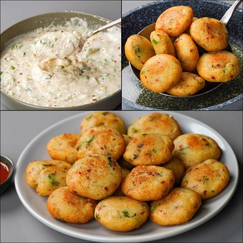 Rice Flour Snacks, Rice Flour Recipes, Rice Rolls, Raw Potato, Potato Snacks, Potato Rice, Non Veg, Potato Bread, Cheesy Potatoes