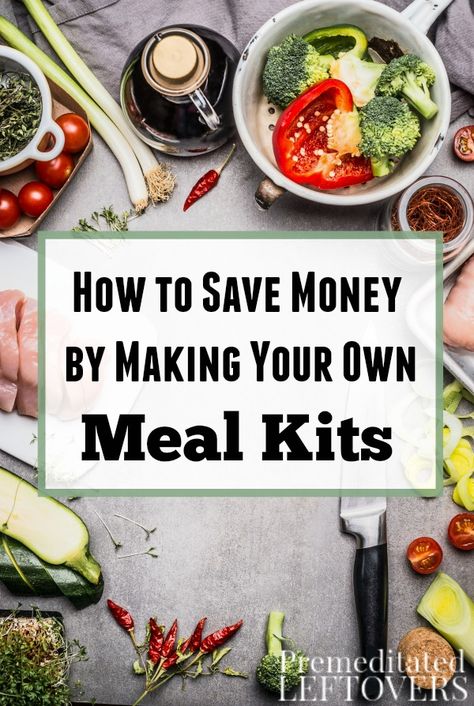 Meal subscription boxes sure are convenient, but you can easily make them yourself. Check out these tips on How to Save Money by Making Your Own Meal Kits. DIY meal prep idea and kitchen organization tips to use your own recipe in prep-ahead meal kits for your family. Diy Meal Prep, Meal Organization, Meal Kits Diy, Meal Subscription, Kitchen Organization Tips, Kitchen Activities, Paleo Meal Prep, Live Frugally, Dinner Rotation