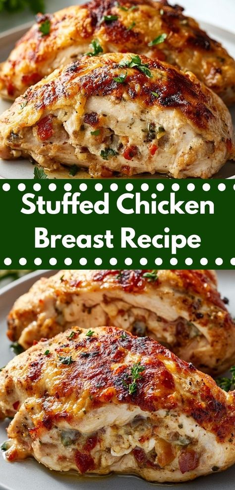 Need a flavorful dish that’s a hit with kids? Discover this Stuffed Chicken Breast Recipe, packed with delicious ingredients and easy to prepare. It's a fantastic choice for family dinners that everyone will love. Easy Chicken Crockpot Recipes Healthy, Crockpot Recipes Healthy Chicken, Fun Chicken Dinner Ideas, Easy Stuffed Chicken Recipes, Tender Chicken Breast Recipes, Chicken Recipes For Family, Easy Chicken Crockpot, Easy Stuffed Chicken, Healthy Chicken Recipes For Dinner