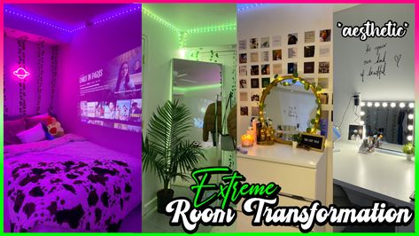 Heyy Jessie Transformation Aesthetic, Teen Girl Bedroom, Room Transformation, Room Design Bedroom, Room Inspiration Bedroom, Aesthetic Bedroom, Bedroom Inspo, 2 Months