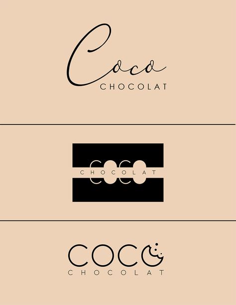 Chocolate Logos Ideas, Logo For Chocolate Business, Chocolate Logo Ideas, Chocolate Logo Design Ideas, Chocolate Brand Logo, Caramel Photography, Caramel Decoration, Biscuit Logo, Chocolate Logo Design