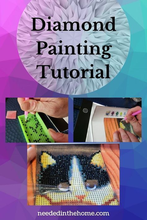 Diamond Painting Instructions, How To Diamond Painting, Diamond Bead Art, Diamond Painting Tutorial, How To Do Diamond Painting, Gem Painting Tutorial, Diamond Painting Coasters, How To Do Diamond Art, How To Diamond Paint