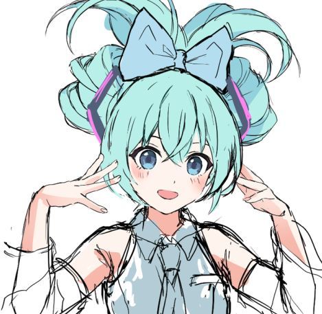 Cinnamiku Pfp, Miku Icon, Vocaloid Characters, Miku Hatsune, Cute Art Styles, Pastel Art, Kawaii Drawings, Kawaii Art, Hatsune Miku