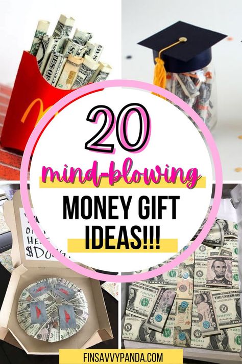 Sweet Sixteen Money Gift Ideas, Retirement Money Gift Ideas, Money Gift Ideas Birthday Men, Money For Birthday Gift Ideas, Sweet 16 Money Gift Ideas, 18th Birthday Money Gift Ideas, Ideas For Giving Money For Christmas, Ways To Give Money For Birthday, Money Gifts For Men