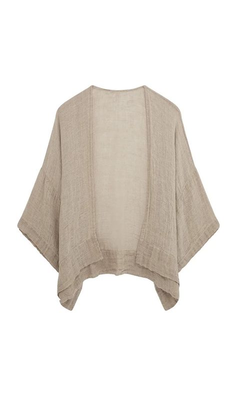 Tinos Linen Shrug - Plümo Ltd Kimono Shrug, Linen Trousers, Summer Time, Quick Saves