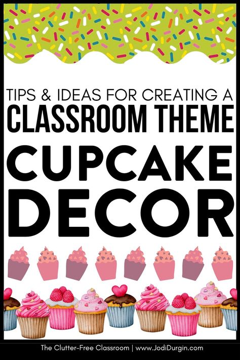 1st, 2nd, 3rd, 4th & 5th needing Cupcake Classroom Theme or Bakery Door Decor ideas are going to love the inspiring photos & decorating tips from the Clutter Free Classroom. Teachers in Elementary Schools wondering how to set up a classroom on a budget are sure to love the bulletin board inspo, photos, & DIY tips for setting up their rooms for back to school or a mid-year refresh to be encouraging. You'll also find classroom decor bundles & theme ideas to be quick & easy! Bakery Themed Classroom, Classroom On A Budget, Cupcake Bulletin Boards, Classroom Theme Ideas, Door Decor Ideas, Cake Scented Candles, Baking Theme, Clutter Free Classroom, Preschool Classroom Decor