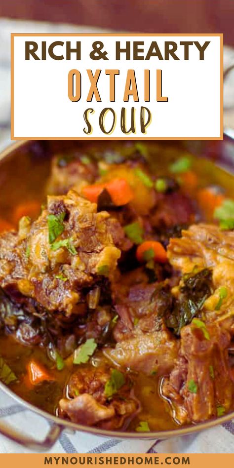 Ox Tail Soup Recipe Slow Cooker Oxtail Stew, Ox Tail Soup Recipe Crockpot, Mexican Oxtail Soup Caldo De Res, Oxtail Soup Recipes Crockpot, Oxtail Stew Instant Pot, Instant Pot Oxtail Recipes Easy, Oxtail Soup Hawaiian, Ox Tail Recipe Soup, Ox Tail Soup Recipe