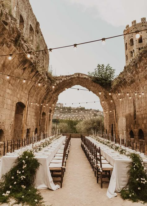 Destination Wedding Cost, Long Tables, Tuscan Wedding, European Wedding, Countryside Wedding, Wedding Costs, Tuscany Wedding, Future Wedding Plans, Southern Italy