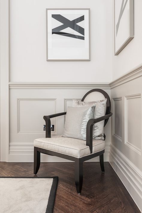 Living Room Panelling, London Living Room, Victorian Hallway, Hallway Designs, Traditional Living, Traditional Living Room, Dining Room Living Room, Hallway Decorating, Front Room