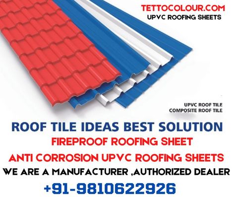 uPVC Roofing Sheets | uPVC Roofing Sheet Manufacturers in India Pvc Roofing Sheets, Steel Roofing Sheets, Roofing Tiles, Sheet Metal Roofing, Pvc Roofing, Typography Shirt Design, Steel Roofing, Roof Construction, Cool Roof