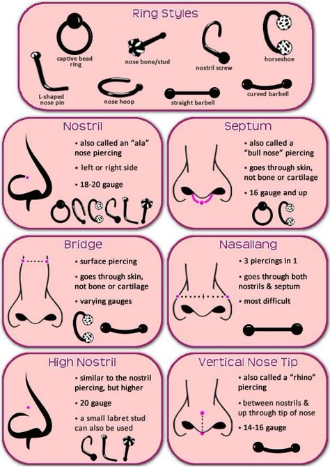 Nose guide                                                                                                                                                                                 More How To Pierce Your Septum At Home, Nose Piercing Septum And Side, Nostril Piercing Both Sides, Nose Piercings On Both Sides, Two Nose Piercings On Both Sides, Side Nose Piercing, Bull Nose Piercing, Septum Sizes, Ušný Piercing