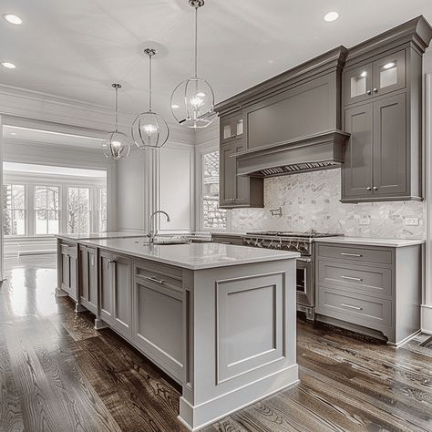 Wood Cabinet And Floor Color Combinations, Wood Cabinet Floor Combinations, Cabinet And Flooring Combinations, Wood Floors Grey Cabinets, Wood Floor Gray Cabinets, Grey Tile Kitchen Floor Wood Cabinets, Gray Brown Wood Floors Kitchen, Grey Kitchen Floor, Color Combinations Home