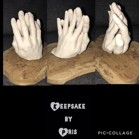 Couples Hand Mold Ideas, Couples Hand Casting Ideas, Hand Molding Ideas For Couples, Hand Mould Ideas, Hand Casting Ideas Couple, Hand Molding Ideas, Face Casting, Hand Art Projects, Baby Hand And Foot Prints