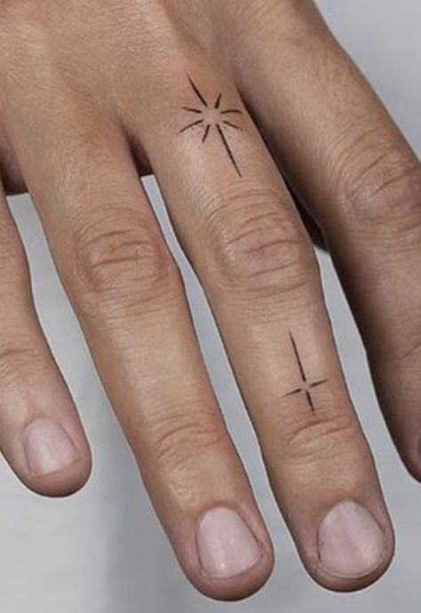 Gods Finger Tattoo, Line Work Finger Tattoo, Small Spiritual Finger Tattoos, Men Finger Tattoo, Tiny Inner Finger Tattoo, Pagan Finger Tattoos For Women, Sisyphus Tattoo, Finger Tattoos For Men, Men Finger Tattoos