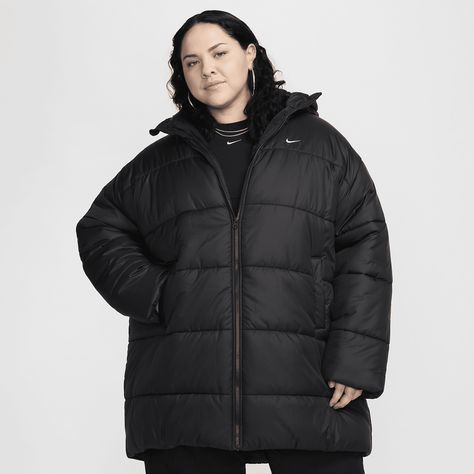 Nike Sportswear Classic Puffer Women's Therma-FIT Loose Parka (Plus Size) Nike Plus Size, Nike Sportswear, Fashion Ideas, Parka, Puffer, Free Delivery, Plus Size, Nike