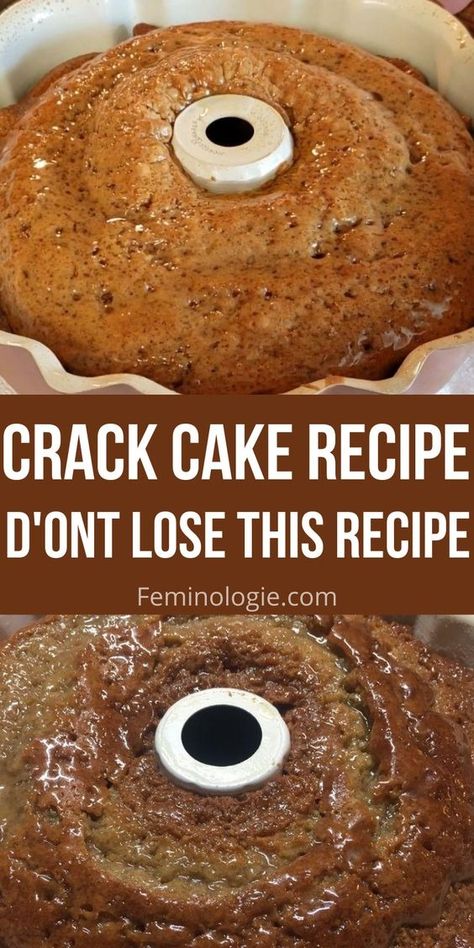 The Best Crack Cake Recipe - 1 2 3 Cake Recipe, Great Cakes Recipes, Desserts You Can Make With Stuff At Home, Baking Fundraiser Ideas, Easy Summer Cake Recipes, Quick Chocolate Dessert Recipes, Cake Mix Bundt Cake Recipes, Good Morning Cake, Pies Dessert