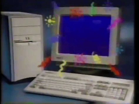 Old Computer, Windows 98, Dreamcore Weirdcore, Vaporwave Aesthetic, Old Computers, Weird Dreams, Aesthetic Gif, Retro Futurism, Retro Aesthetic