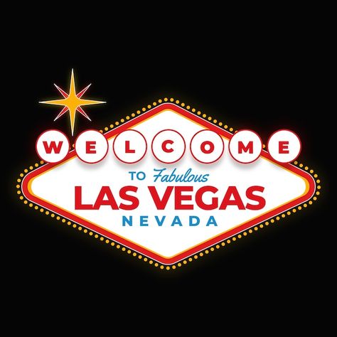 Las Vegas Welcome Sign, Las Vegas Postcard, Las Vegas Signage, Las Vegas Graphic Design, Casino Logo Design, Ls Vegas, Las Vegas Design, Tuesday Motivation Quotes, Vegas Design