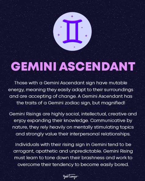 Gemini Ascendant, Capricorn Ascendant, Gemini Personality, Ascendant Sign, Gemini Girl, Aries And Gemini, Gemini Quotes, Gemini Rising, Astrology Gemini