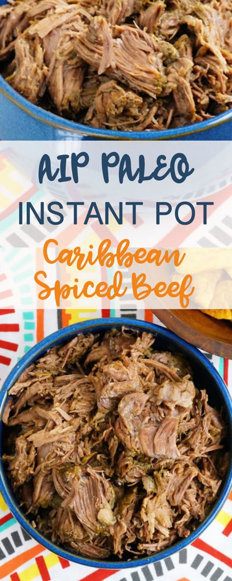 Paleo Instant Pot, Recipe Instant Pot, Autoimmune Paleo Recipes, Aip Paleo Recipes, Spiced Beef, Paleo Crockpot, Aip Recipes, Shredded Beef, Paleo Dinner