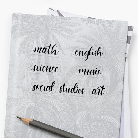 Social Studies Calligraphy, Social Science Calligraphy, Science Calligraphy Design, Social Calligraphy, Calligraphy Subjects School, Science Calligraphy, Math English, File Ideas, Journal Lettering