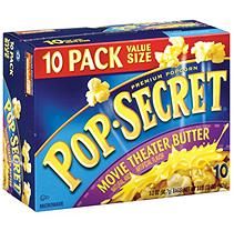 Pop Secret Popcorn, Smartfood Popcorn, Hot Popcorn, Snacks Under 100 Calories, Popcorn Treats, Best Popcorn, Under 100 Calories, Popcorn Kernels, Flavored Butter