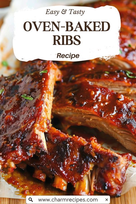 How to Make Tender Oven-Baked Ribs Easy Bbq Ribs In The Oven, Oven Baked Baby Back Ribs Recipes, Slow Baked Ribs In Oven, Baked Ribs Oven Easy, Baked Spare Ribs Oven, Bbq Spare Ribs In The Oven, Easy Ribs In Oven, Best Ribs Recipe Oven, Pork Side Ribs Oven