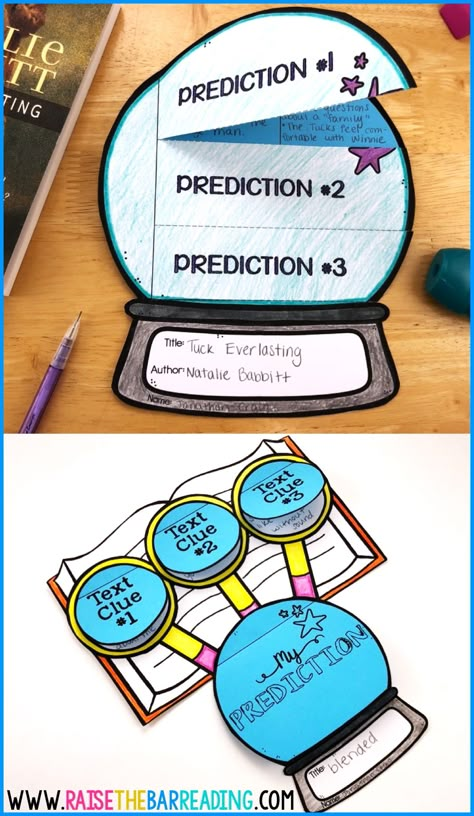 Reading Comprehension Strategies Crafts: Hands on Activities for Teaching Reading Strategies - Raise the Bar Reading Reading Prediction Activities, Before Reading Activities, Reading Extension Activities 3rd Grade, Fun Comprehension Activities, Language Comprehension Activities, After Reading Activities, Reading Projects Elementary, Fun Reading Activities For 3rd Grade, Fun Elementary Activities