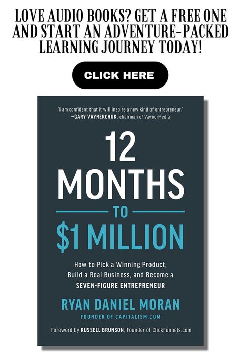 Get ready to take your business and life to the next level with 12 Month To 1 Million! This book provides a comprehensive roadmap for entrepreneurs, helping them reach their goals in just one year. Learn how you can become successful today by reading this amazing guidebook! Business Books Worth Reading, Parts Of A Book, Email Blast, Best Self Help Books, Books To Read Nonfiction, One Million Dollars, Recommended Books, Bulk Email, Unread Books