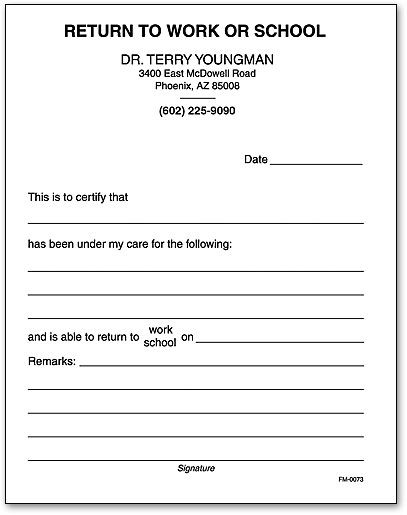 Return To Work Form, Excuse Letter, Medical Form, Cover Sheet Template, Microsoft Word Free, Doctors Note Template, School Forms, Dentist Doctor, Doctors Note