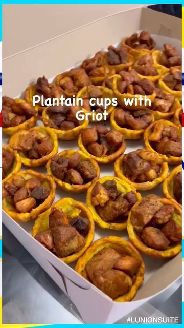 Haitian Wedding Reception Food, Caribbean Vegetables, Plantain Cups, Patty Food, Belize Food, Haitian Food, Southern Recipes Soul Food, Haitian Food Recipes, Reception Food