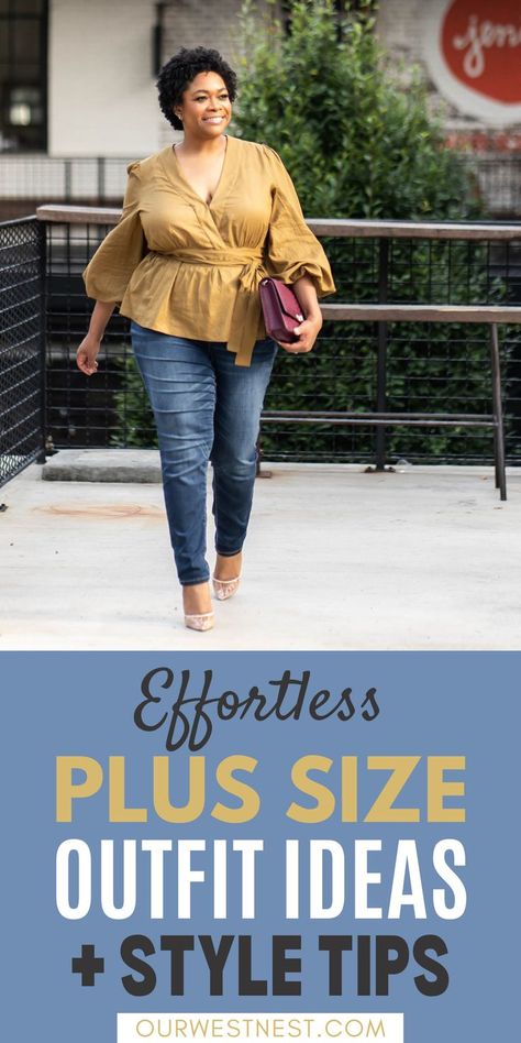 I love ALL my curves and love finding affordable and fashionable outfits that hug me just right! Here are 30 of my best plus size style tips to help you put together plus size outfits that are flattering, unique and fun. And if you're looking for plus size winter outfits, I share some great outfit ideas that are trendy and perfect for 2022. This is the best plus size fashion for women! Plus Size Outfit Styling, Women’s Plus Size Outfits, Plus Size Front Tuck, Outfits For 170 Pounds, 180 Lbs Women Outfits, Outfits For 28 Year Old Women, 3x Plus Size Outfits, Plus Size Styling Tips, Mother Outfits Casual