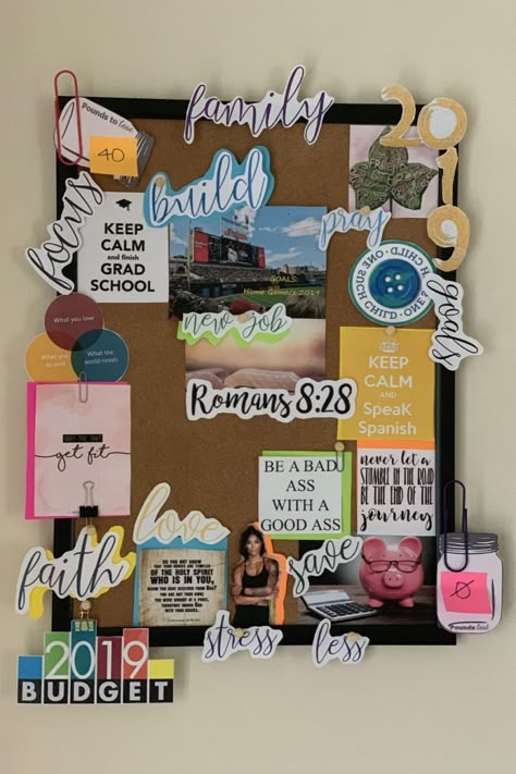 Vision Board Design, Prayer Vision Board, Vision Board Themes, Women Cave, Creative Vision Boards, Vision Board Diy, Summer Room, Vision Board Ideas, Vision Board Examples