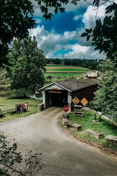 Take a tour through Amish Country in Lancaster County, PA with Strasburg Scooters. We took a day trip and toured through the farm country and saw the most beautiful sights. Read all about our experience! #amishcountry #pennsylvaniadutch #dateidea Great Date Ideas, Amish Culture, Amish Farm, Pennsylvania Travel, Lancaster County Pa, Railroad History, Beautiful Farm, Lancaster County, Amish Country