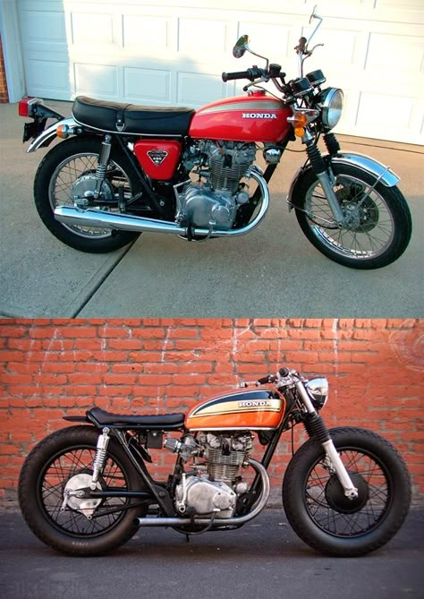 Cb 450 Cafe Racer, Cb 750 Cafe Racer, Cafe Racer Ideas, Custom Bikes Cafe Racers, Soichiro Honda, Scrambler Cafe Racer, Cafe Racer Moto, Honda 125, Retro Bikes